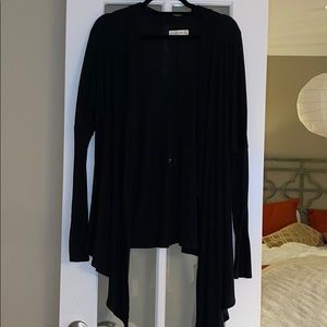 Black lightweight Abercrombie Cardigan